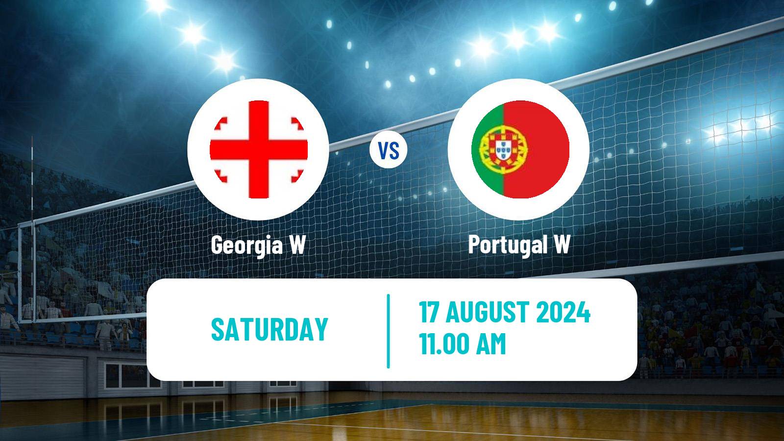 Volleyball European Championships Volleyball Women Georgia W - Portugal W