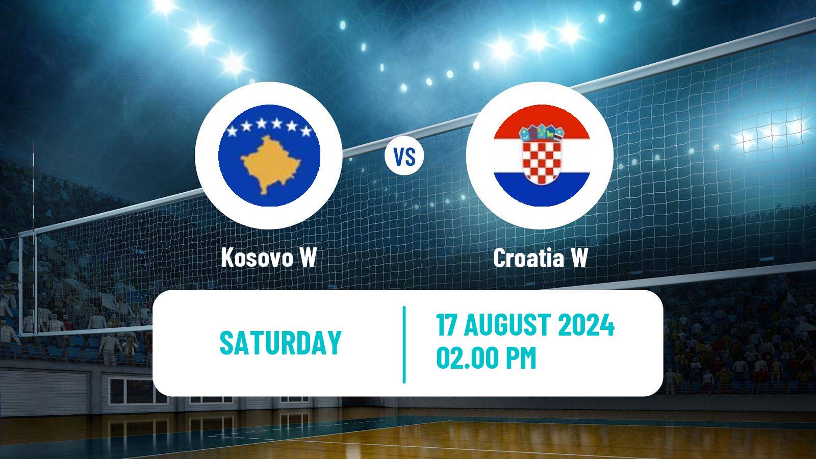 Volleyball European Championships Volleyball Women Kosovo W - Croatia W