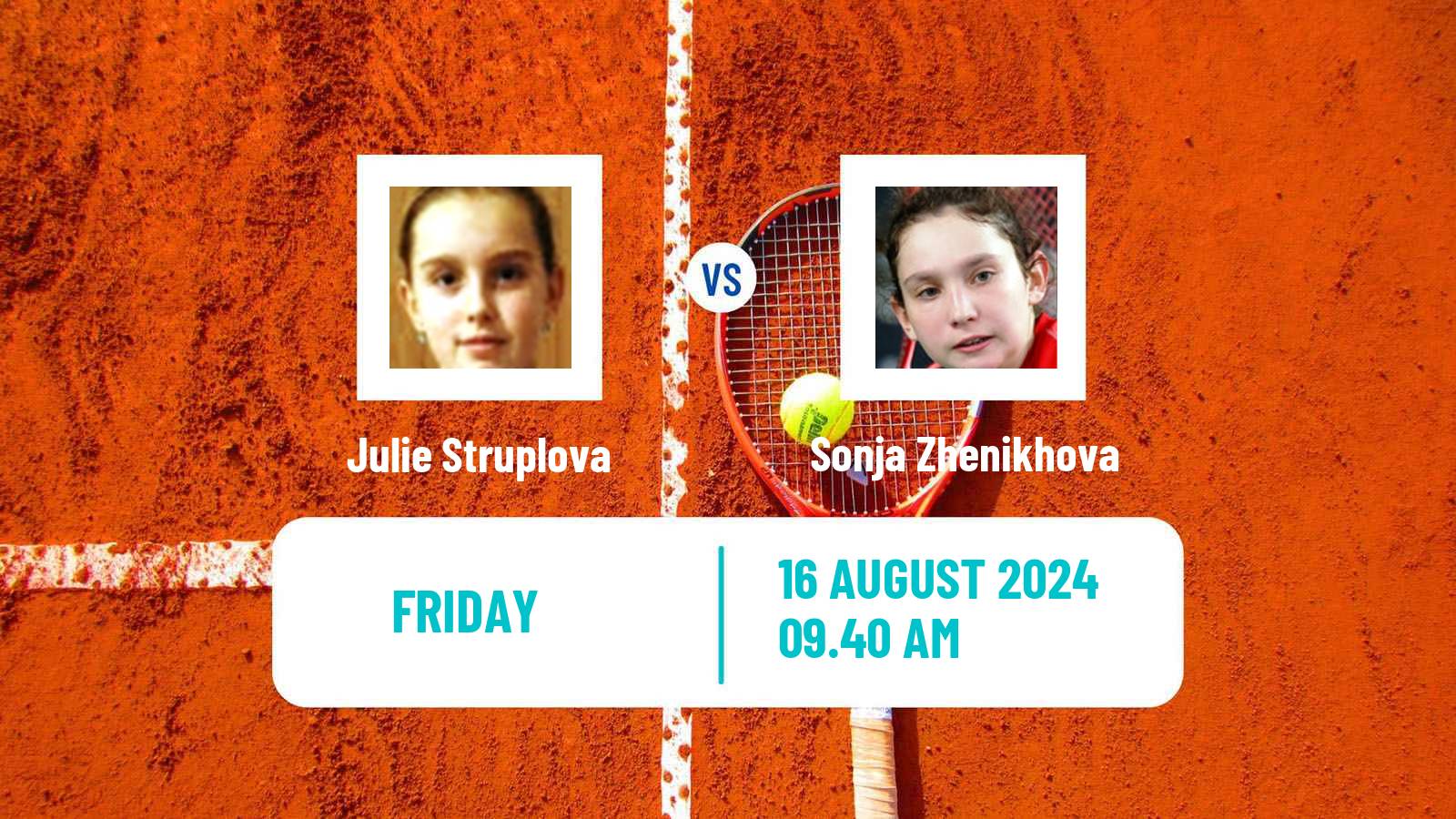 Tennis ITF W35 Erwitte Women Julie Struplova - Sonja Zhenikhova