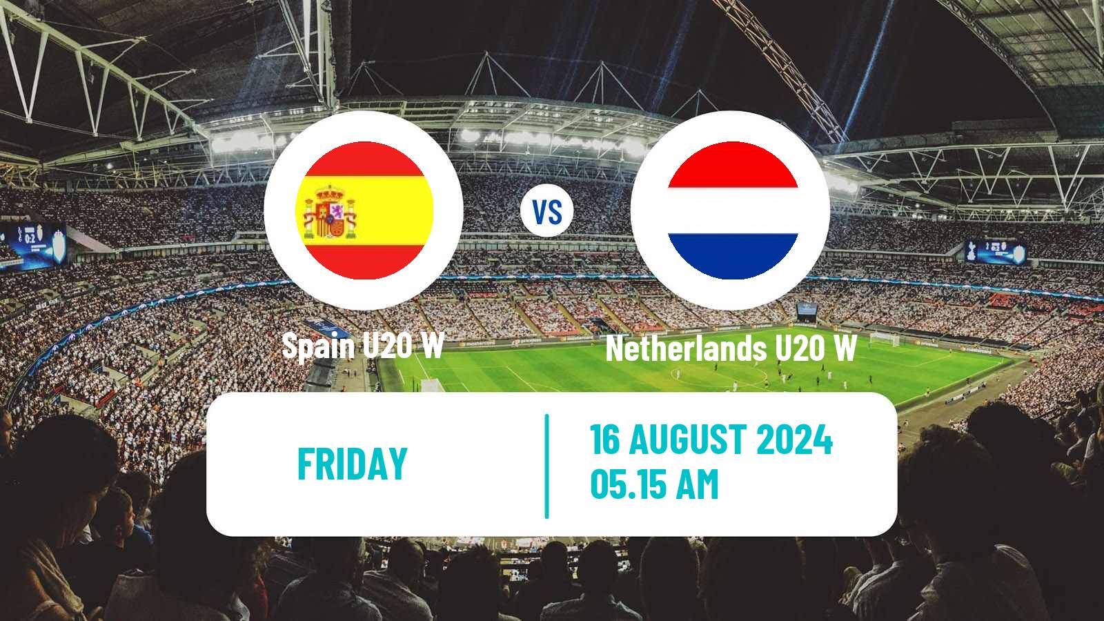 Soccer Friendly International Women Spain U20 W - Netherlands U20 W