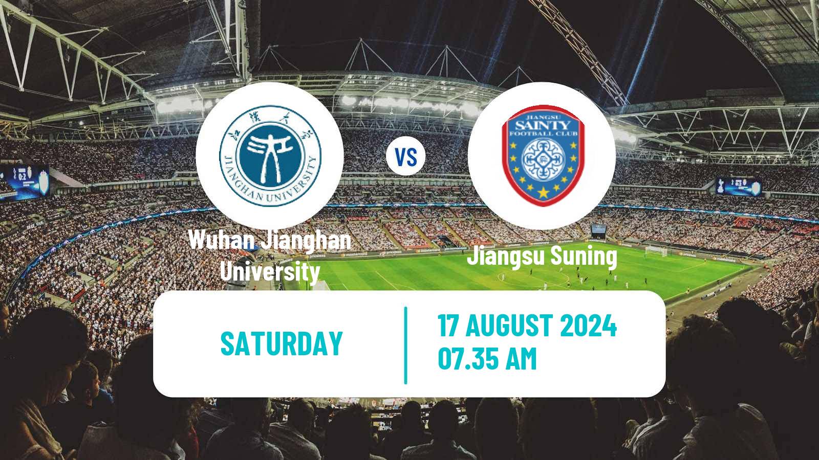 Soccer Chinese Super League Women Wuhan Jianghan University - Jiangsu Suning