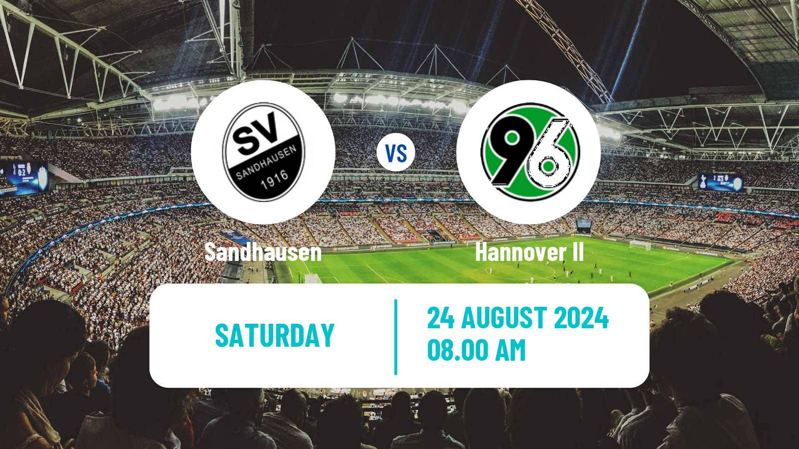 Soccer German 3 Bundesliga Sandhausen - Hannover II