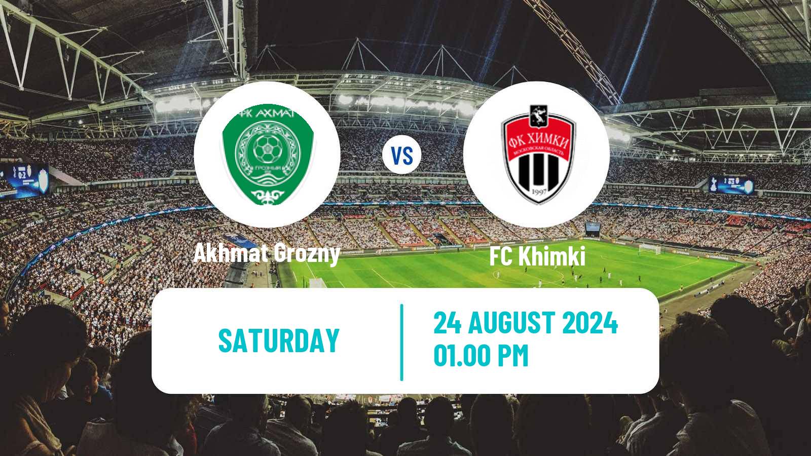 Soccer Russian Premier League Akhmat Grozny - Khimki