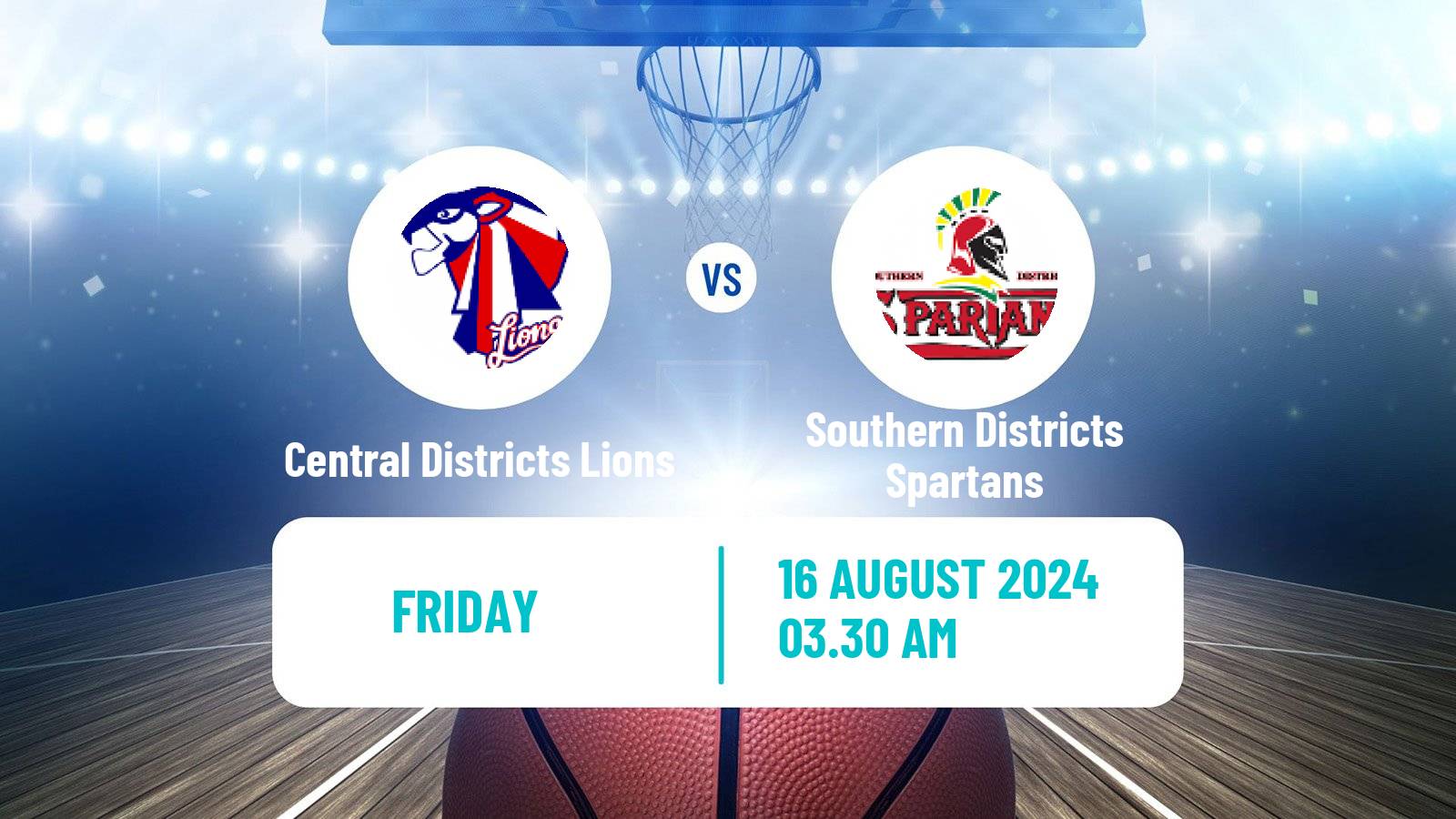 Basketball Australian NBL1 Women Central Districts Lions - Southern Districts Spartans