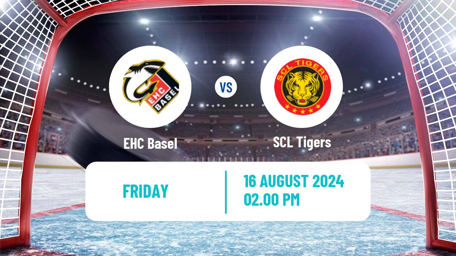 Hockey Club Friendly Ice Hockey EHC Basel - SCL Tigers