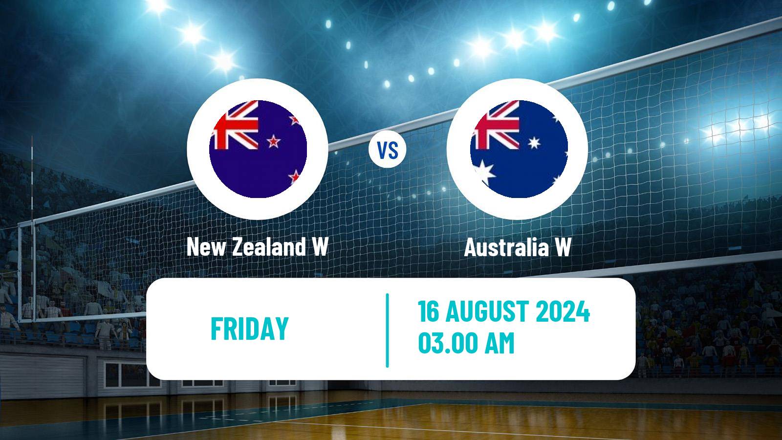 Volleyball Friendly International Volleyball Women New Zealand W - Australia W