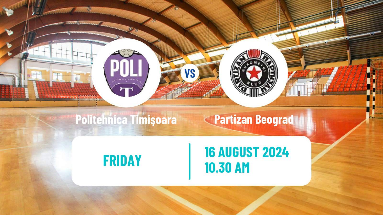 Handball Club Friendly Hanbdall Politehnica Timişoara - Partizan Beograd