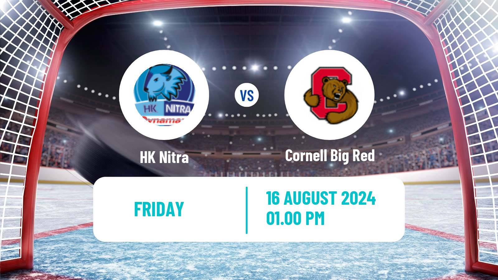 Hockey Club Friendly Ice Hockey Nitra - Cornell Big Red