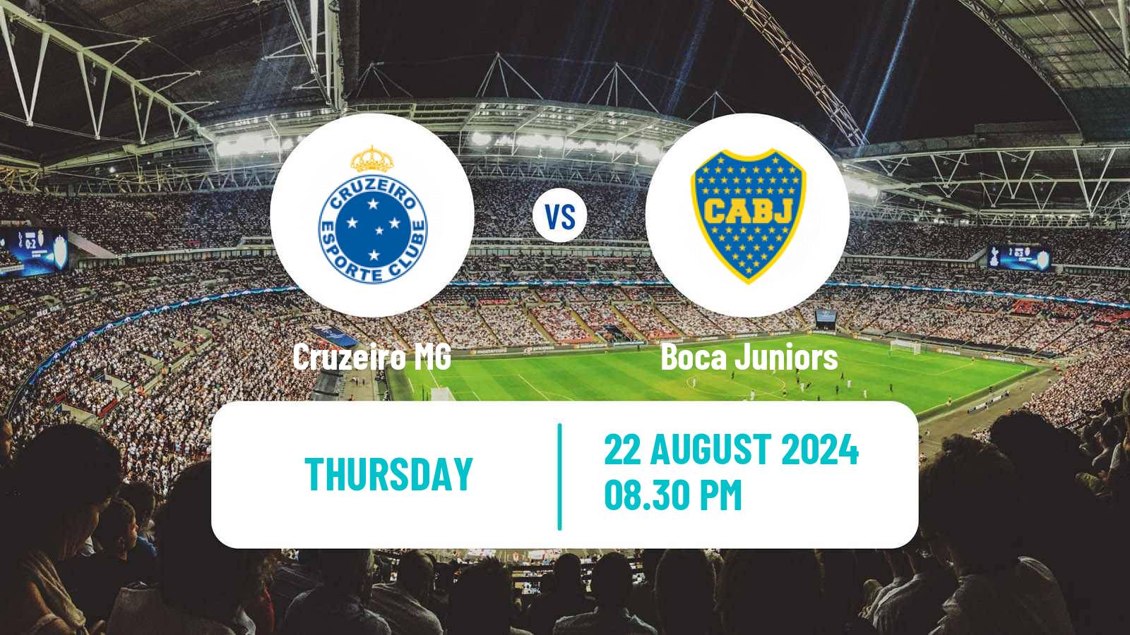 Soccer Copa Sudamericana Cruzeiro - Boca Juniors