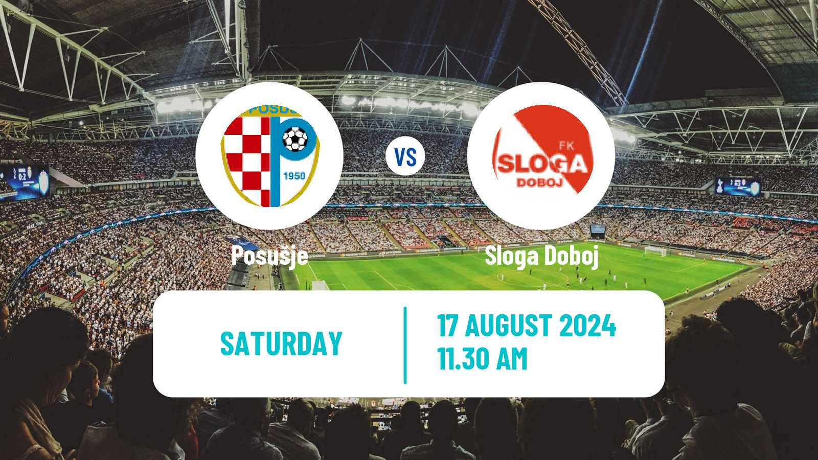 Soccer Bosnian Premier League Posušje - Sloga Doboj