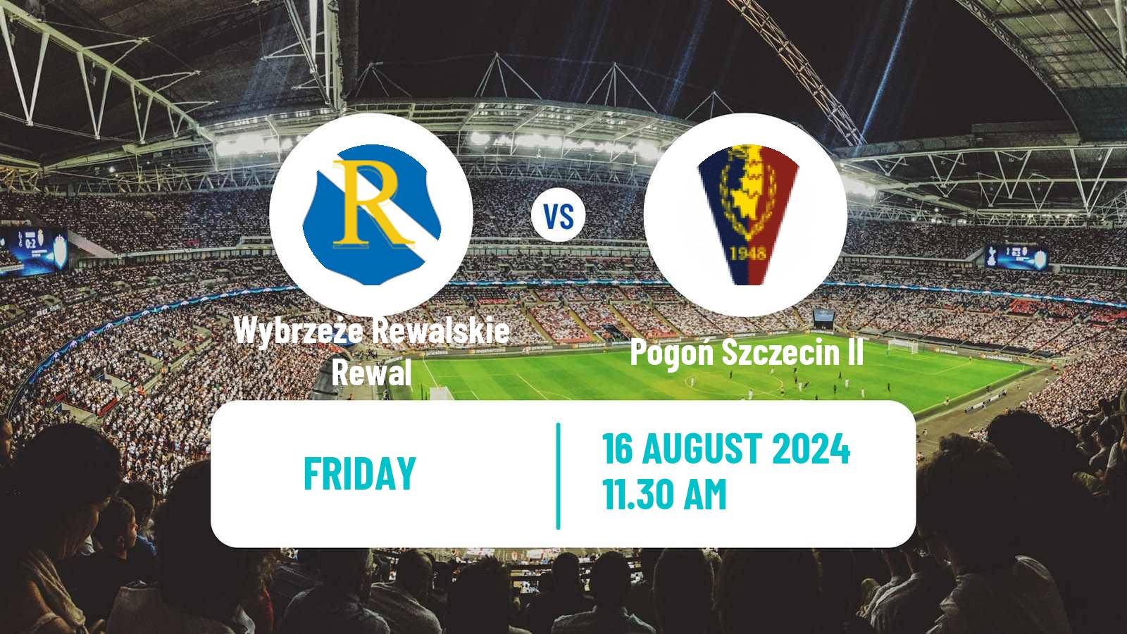 Soccer Polish Division 3 - Group II Wybrzeże Rewalskie Rewal - Pogoń Szczecin II