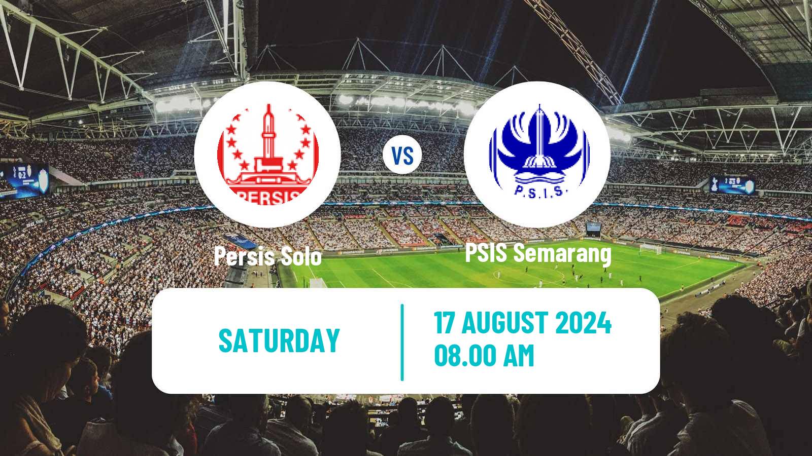 Soccer Indonesian Liga 1 Persis Solo - PSIS Semarang