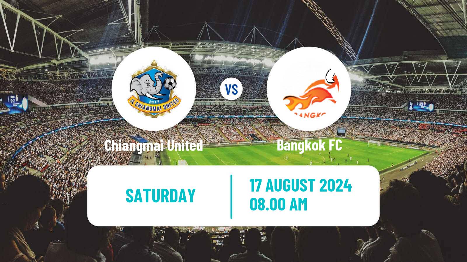 Soccer Thai League 2 Chiangmai United - Bangkok FC