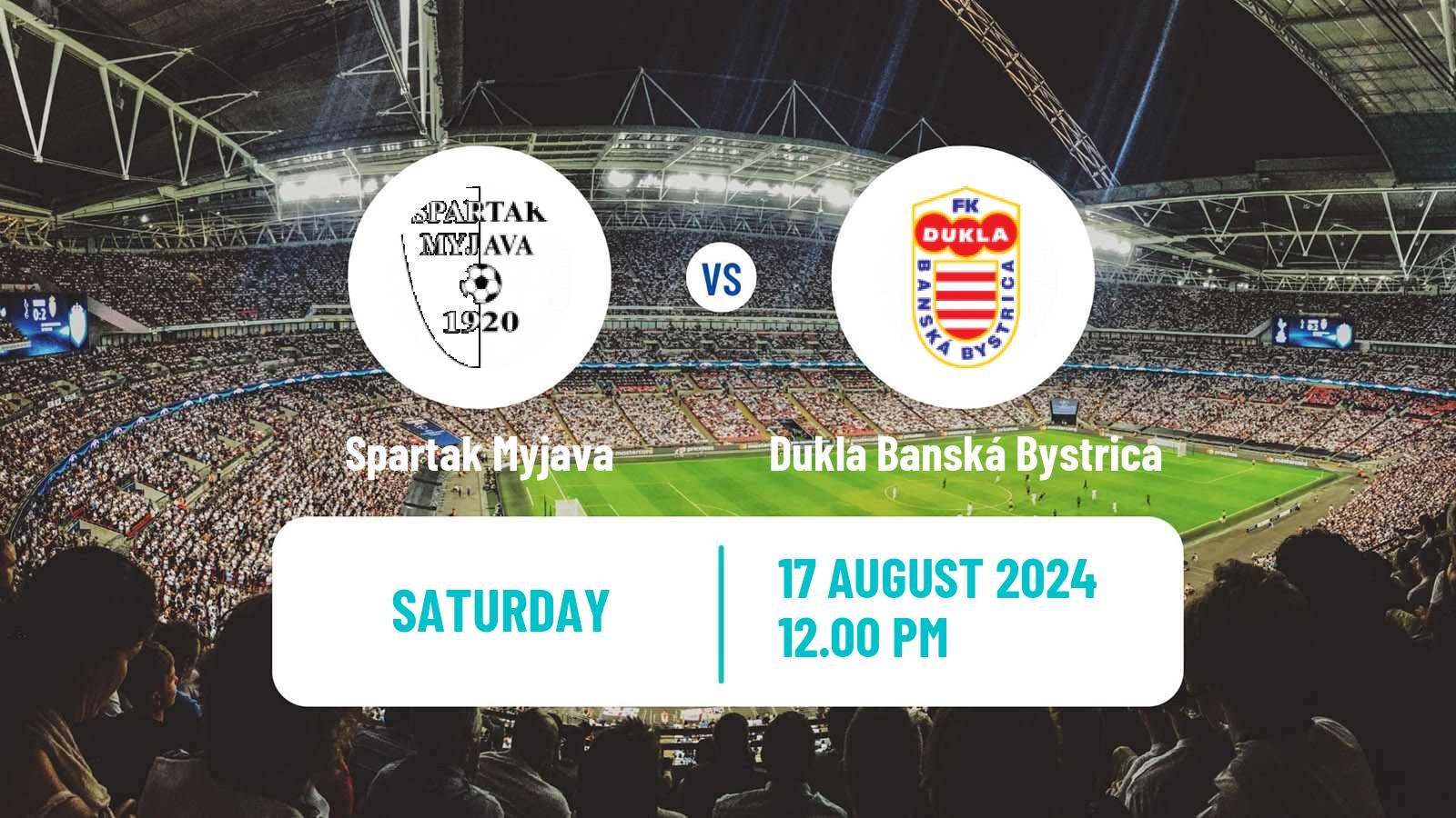 Soccer Slovak 1 Liga Women Spartak Myjava - Dukla Banská Bystrica