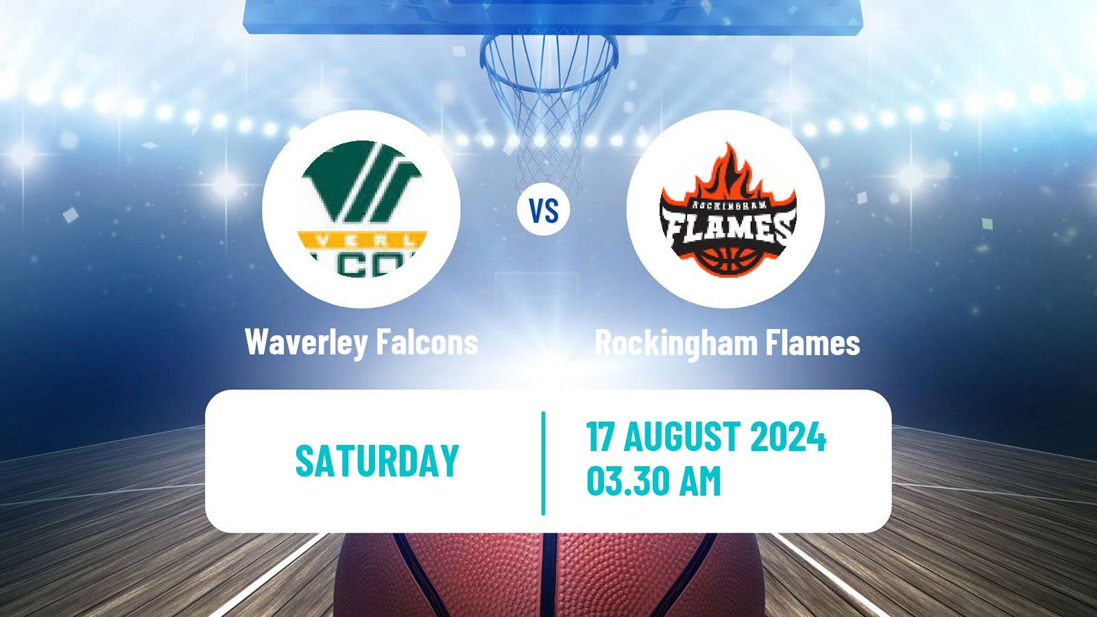 Basketball Australian NBL1 Women Waverley Falcons - Rockingham Flames