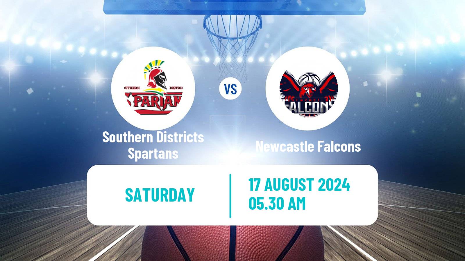 Basketball Australian NBL1 Women Southern Districts Spartans - Newcastle Falcons