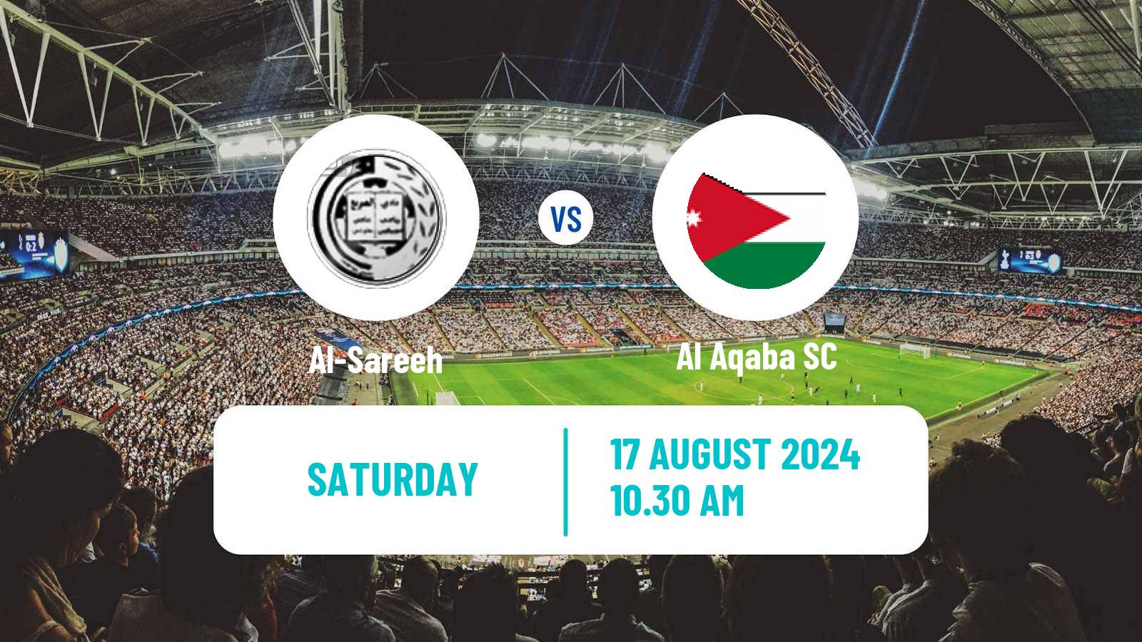 Soccer Jordan Premier League Al-Sareeh - Al Aqaba