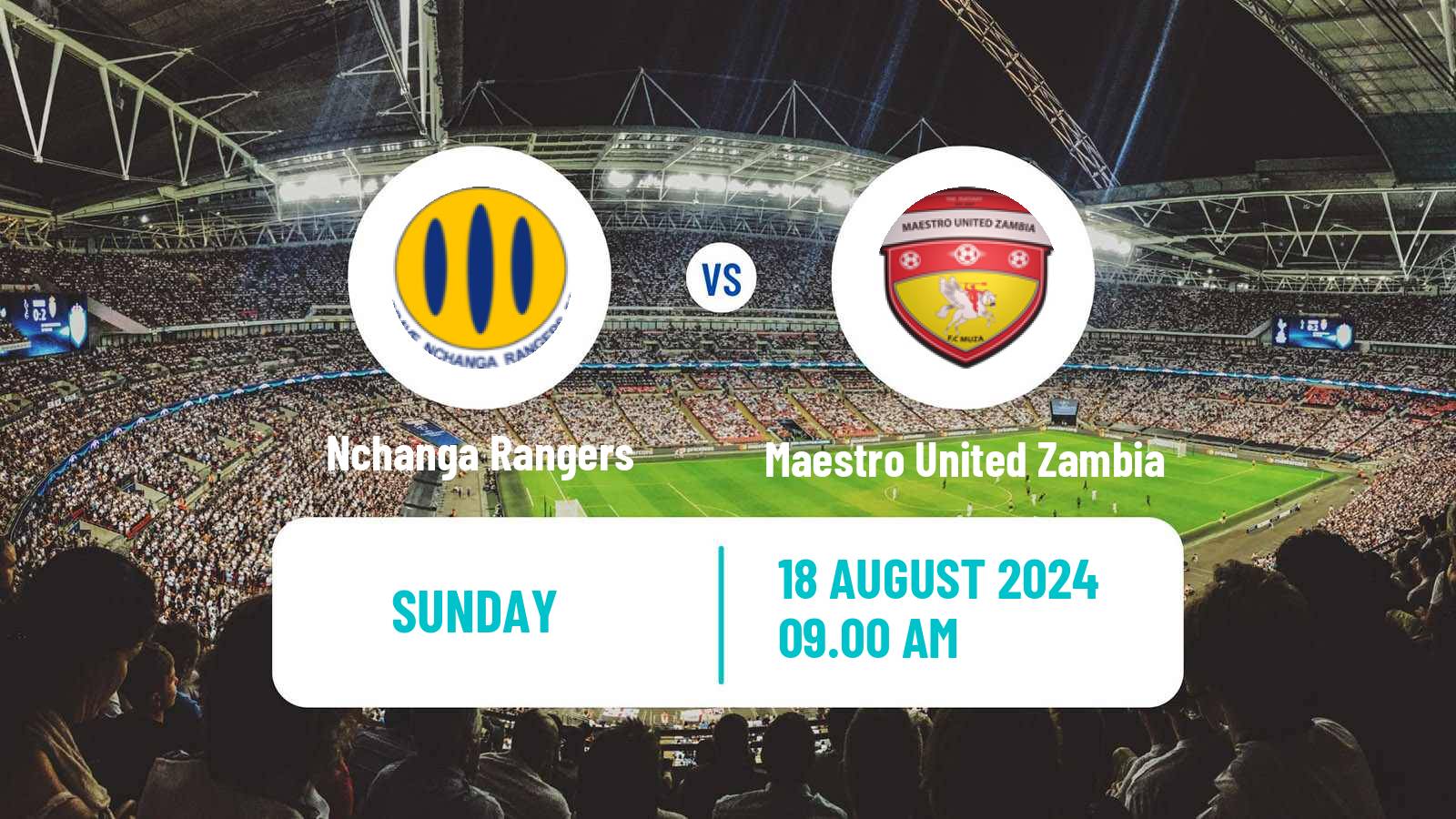 Soccer Zambian Premier League Nchanga Rangers - Maestro United Zambia