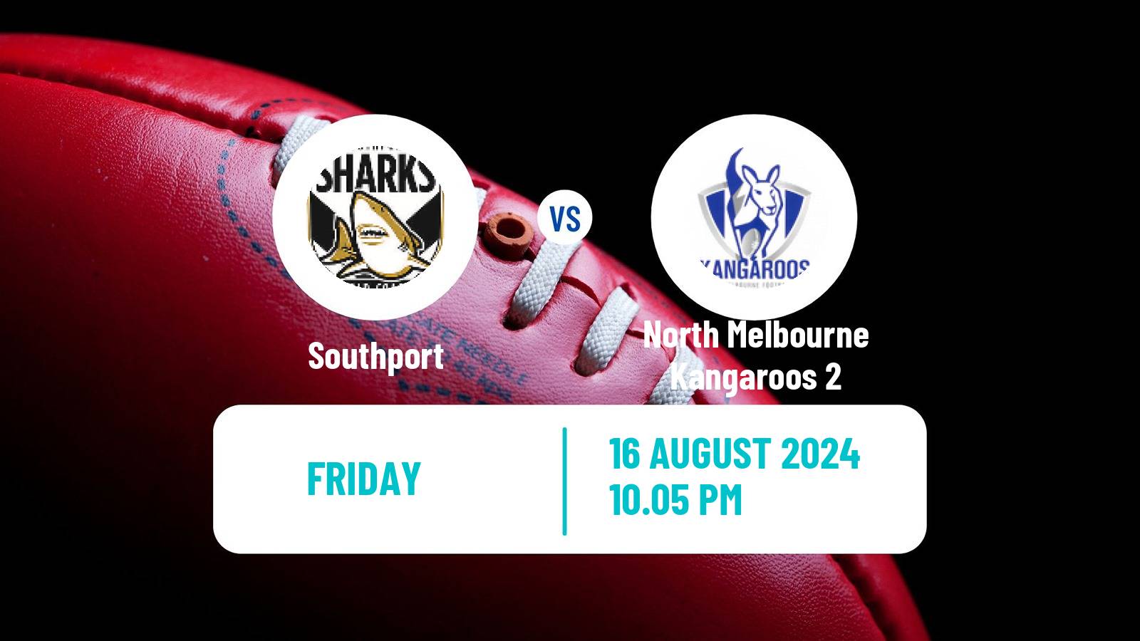 Aussie rules VFL Southport - North Melbourne Kangaroos 2