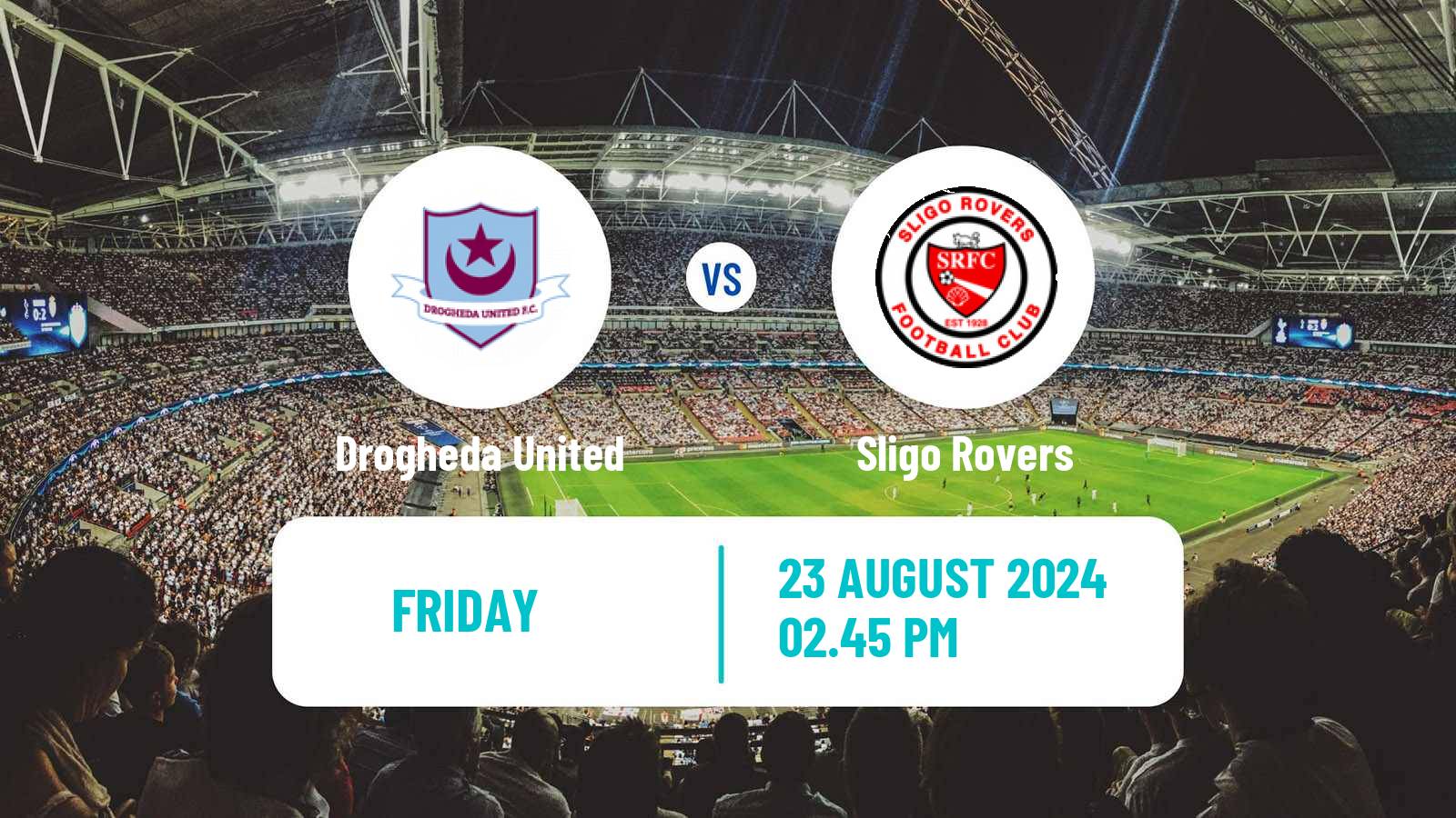 Soccer Irish Premier Division Drogheda United - Sligo Rovers