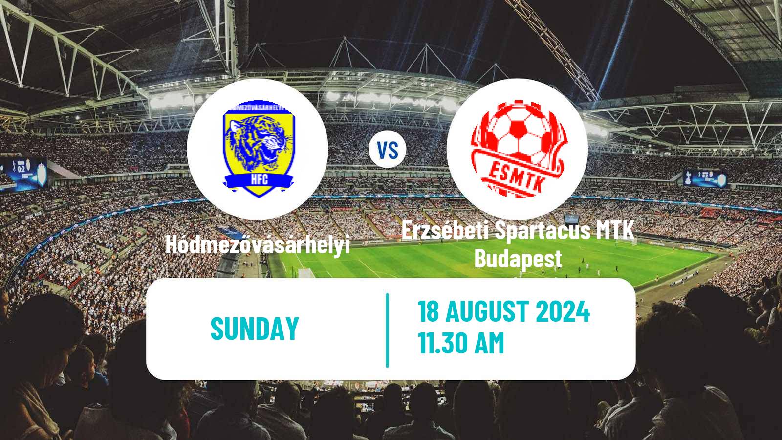 Soccer Hungarian NB III Southeast Hódmezővásárhelyi - Erzsébeti Spartacus MTK Budapest