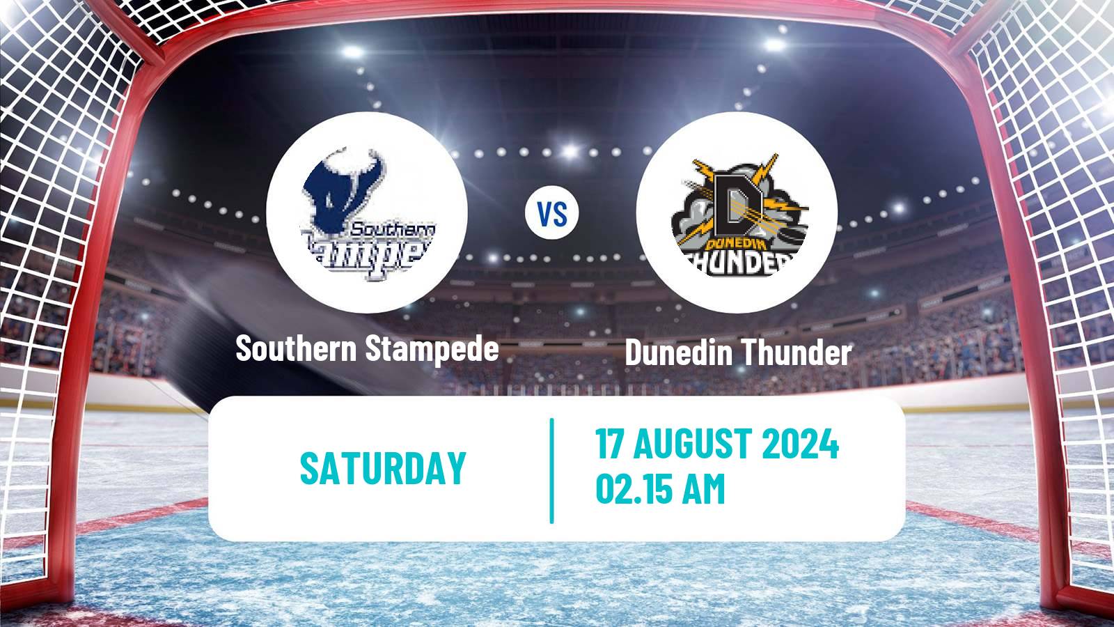 Hockey New Zealand NZIHL Southern Stampede - Dunedin Thunder