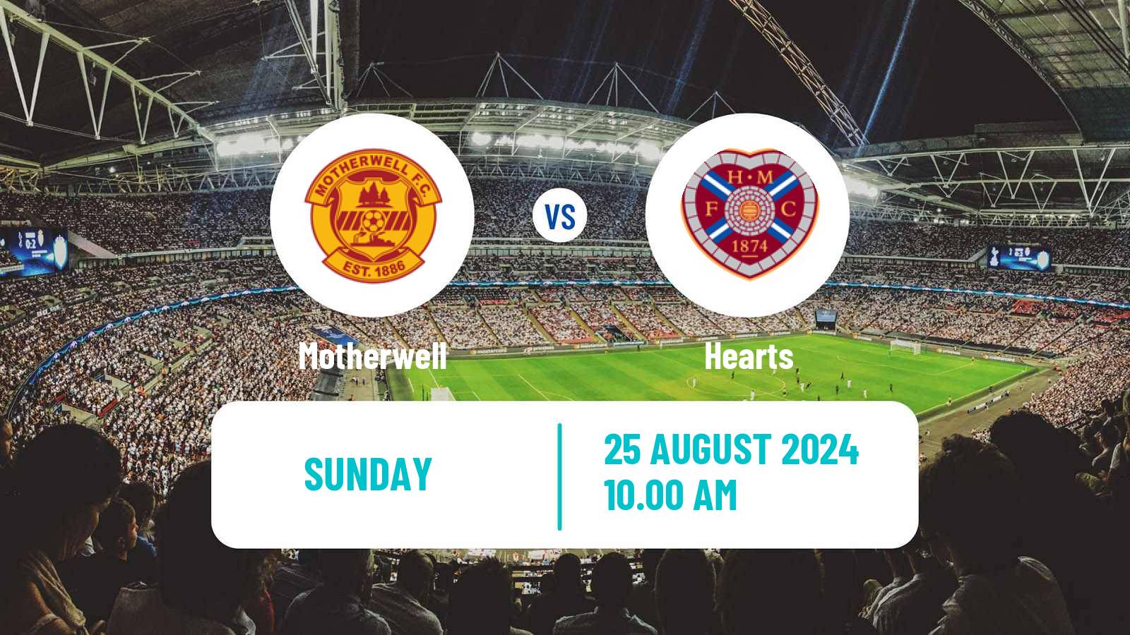 Soccer Scottish Premier League Motherwell - Hearts