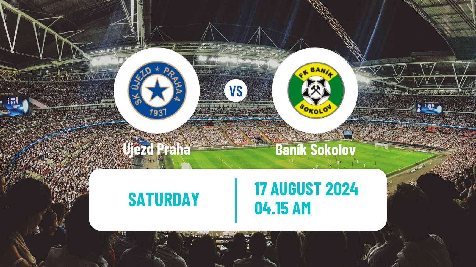 Soccer Czech Division B Újezd Praha - Baník Sokolov