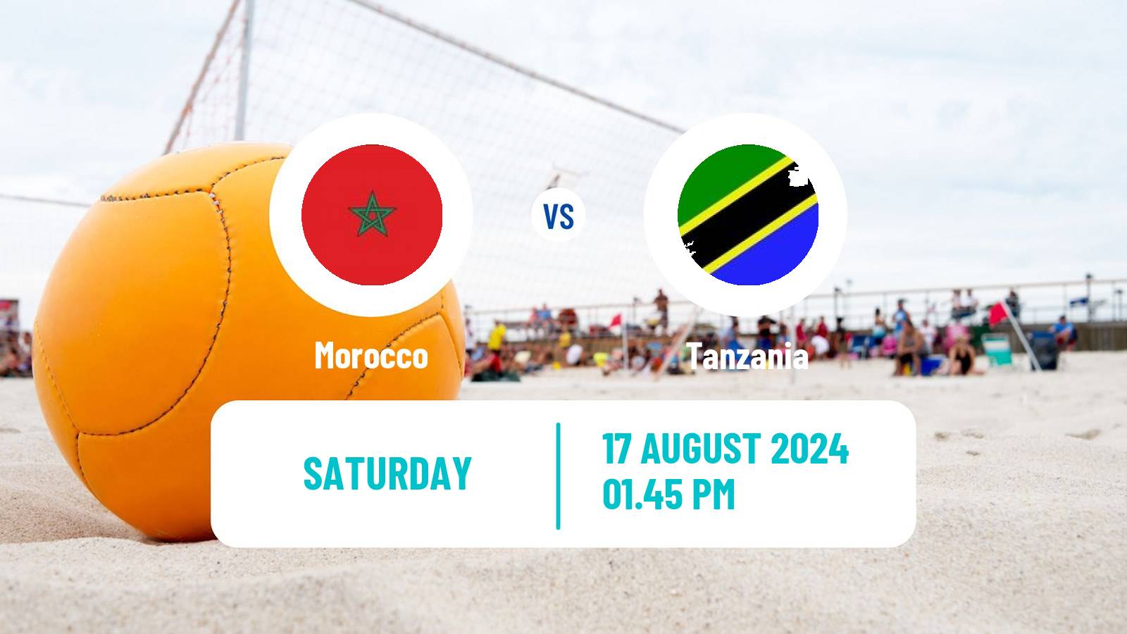 Beach soccer Casablanca Cup Morocco - Tanzania