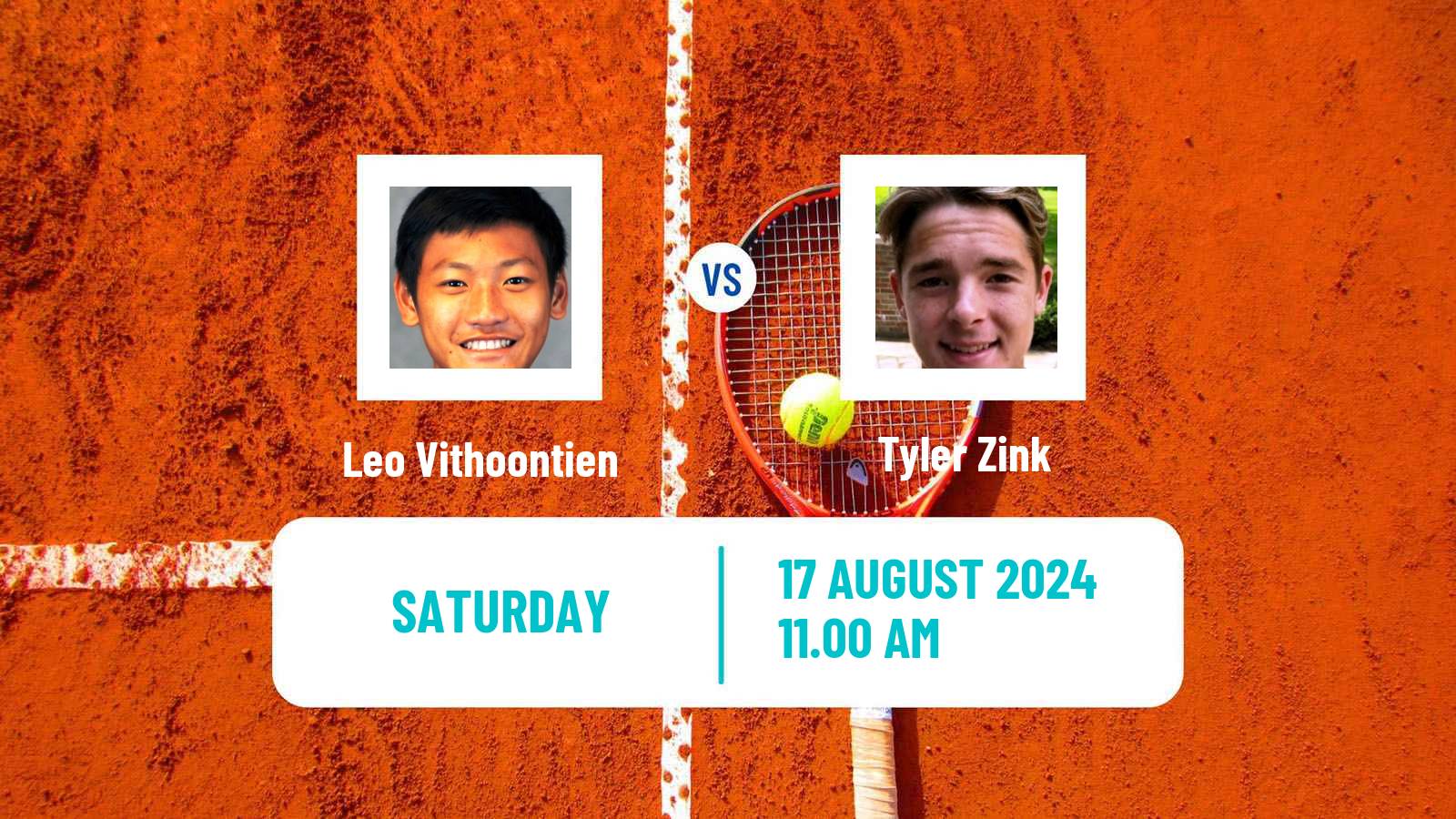 Tennis ITF M15 Huntsville Al Men Leo Vithoontien - Tyler Zink