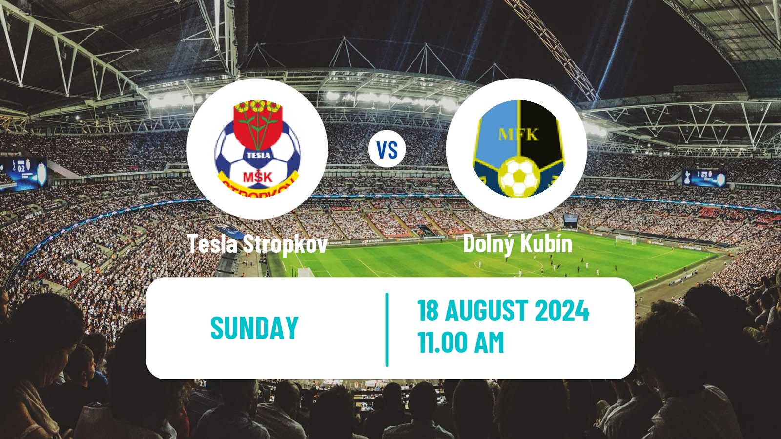 Soccer Slovak 3 Liga East Tesla Stropkov - Dolný Kubín