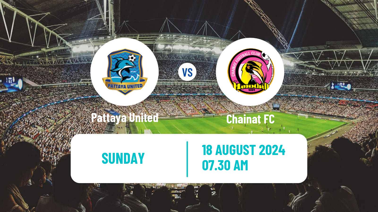 Soccer Thai League 2 Pattaya United - Chainat