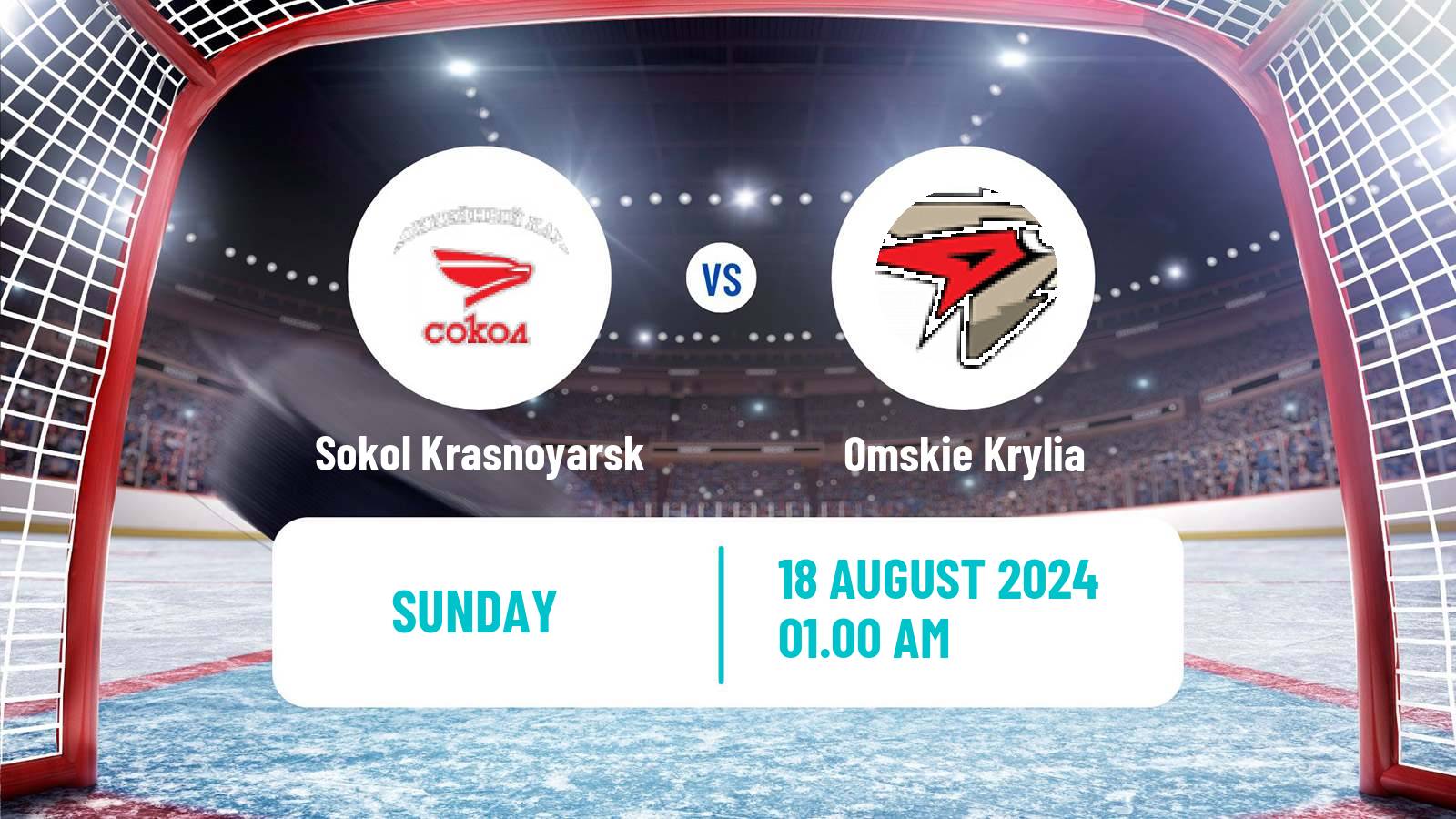 Hockey Club Friendly Ice Hockey Sokol Krasnoyarsk - Omskie Krylia