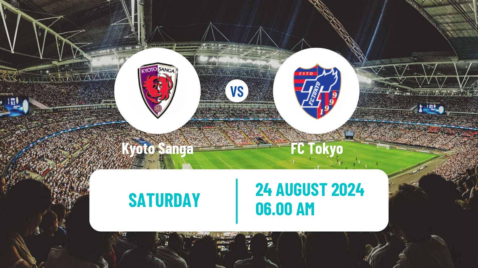 Soccer Japan J1 League Kyoto Sanga - Tokyo