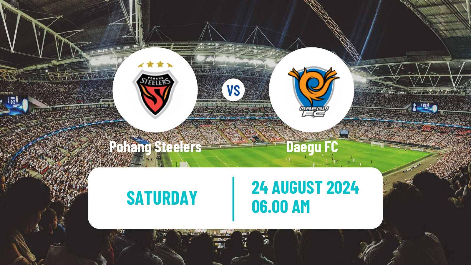 Soccer South Korean K-League 1 Pohang Steelers - Daegu