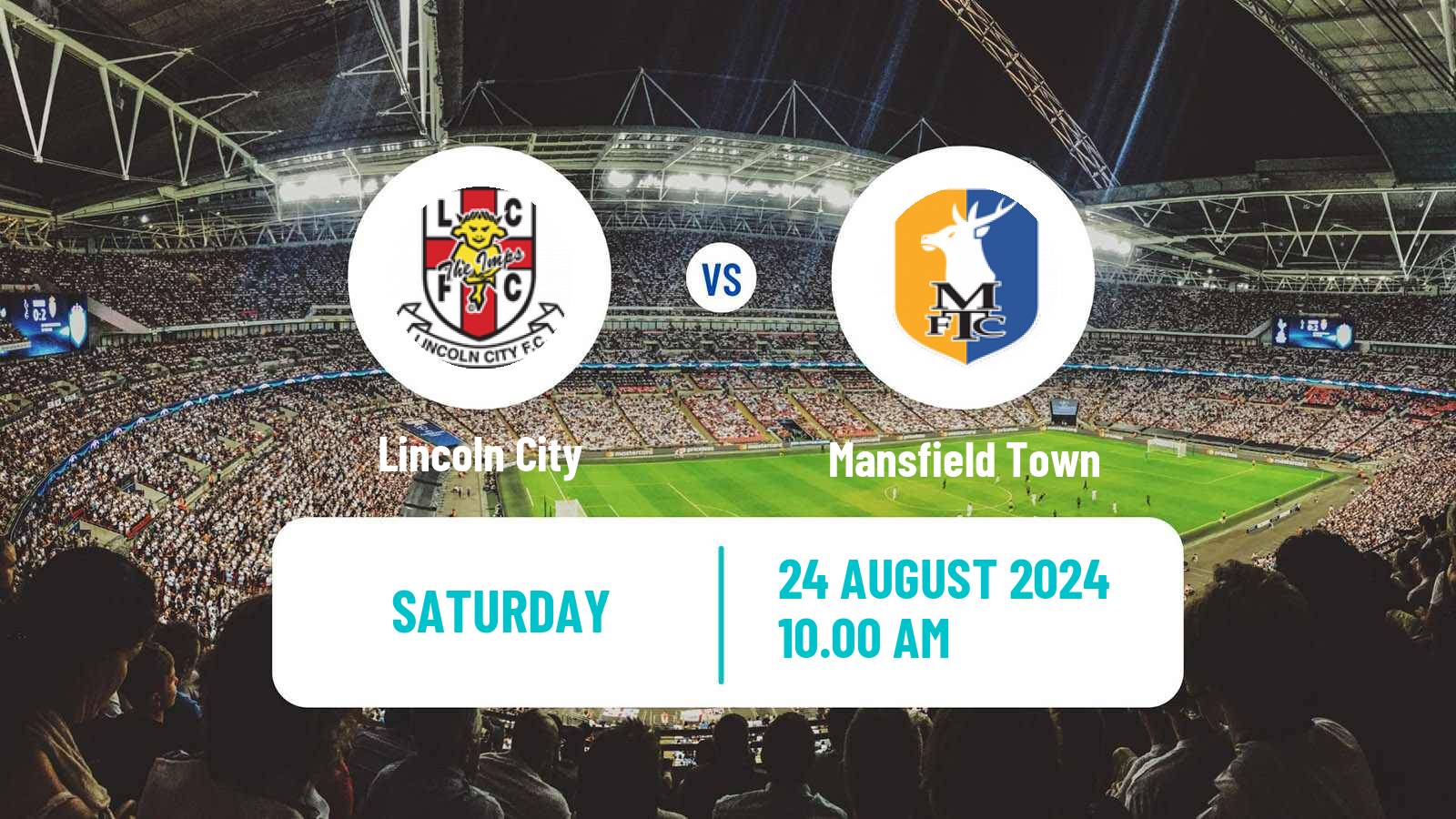 Soccer English League One Lincoln City - Mansfield Town