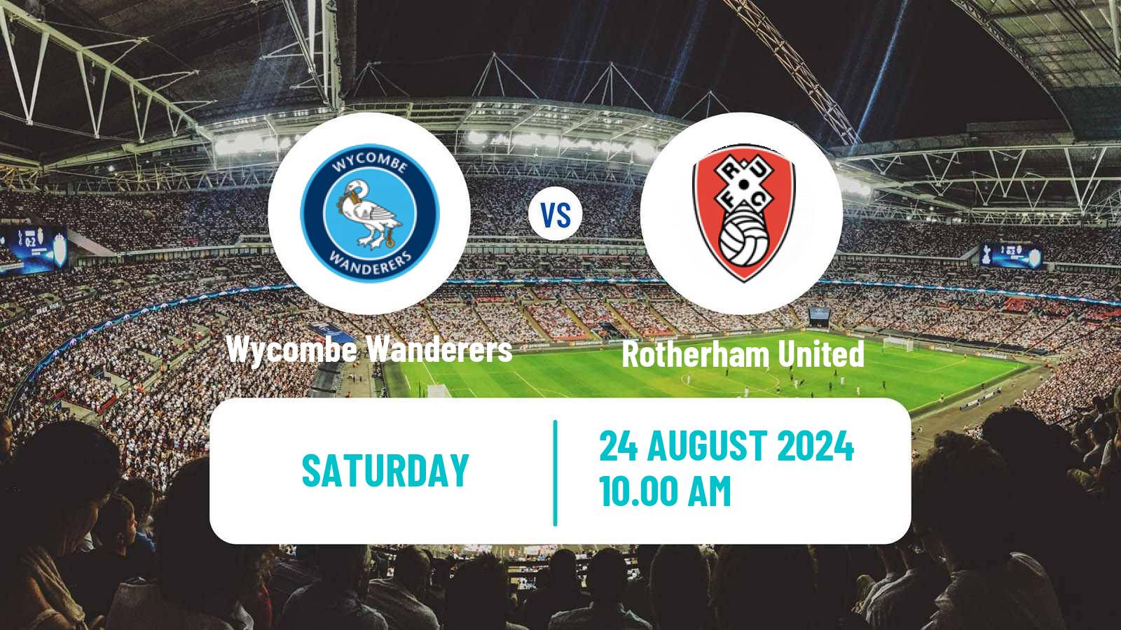 Soccer English League One Wycombe Wanderers - Rotherham United