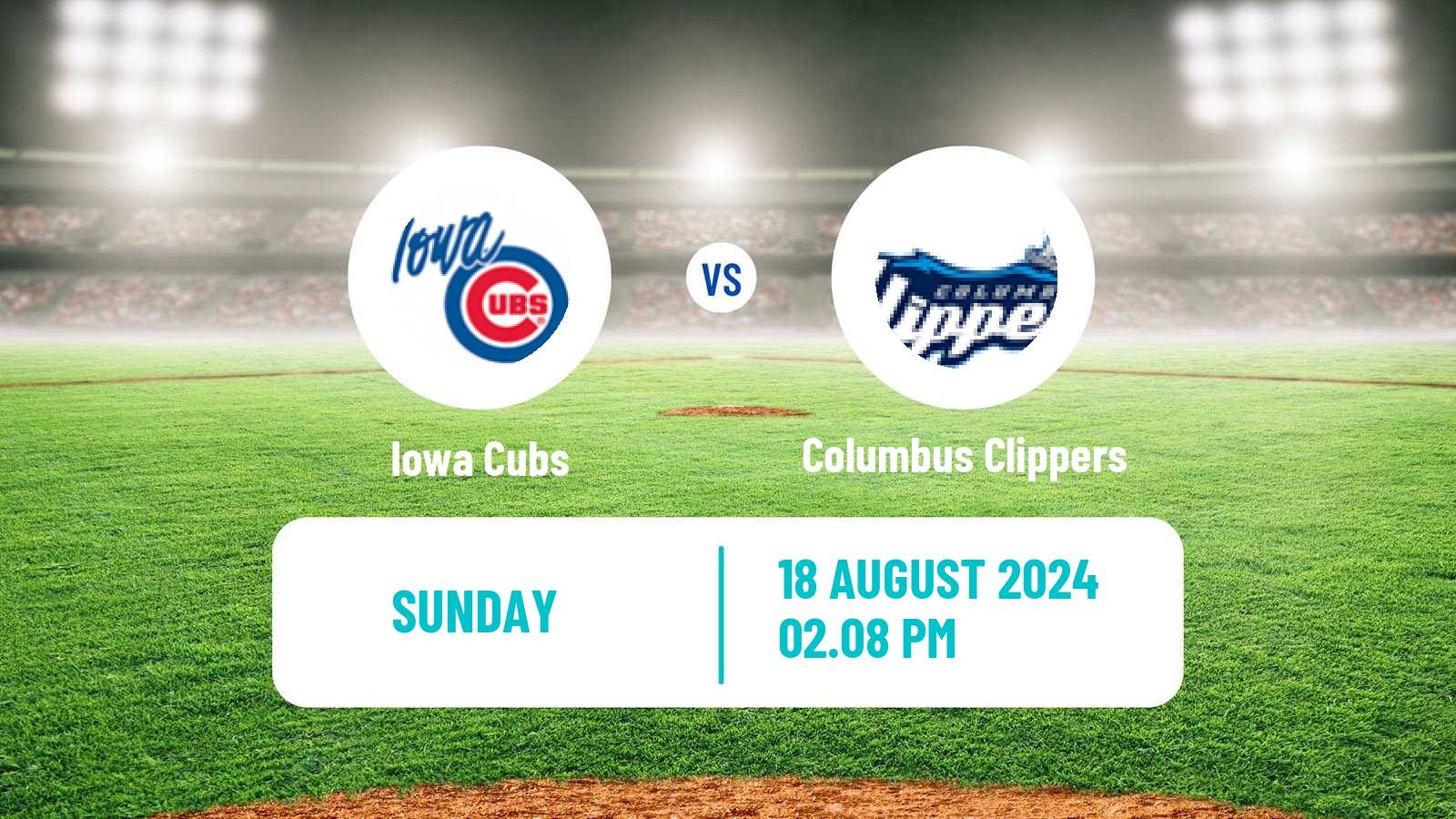 Baseball IL Iowa Cubs - Columbus Clippers