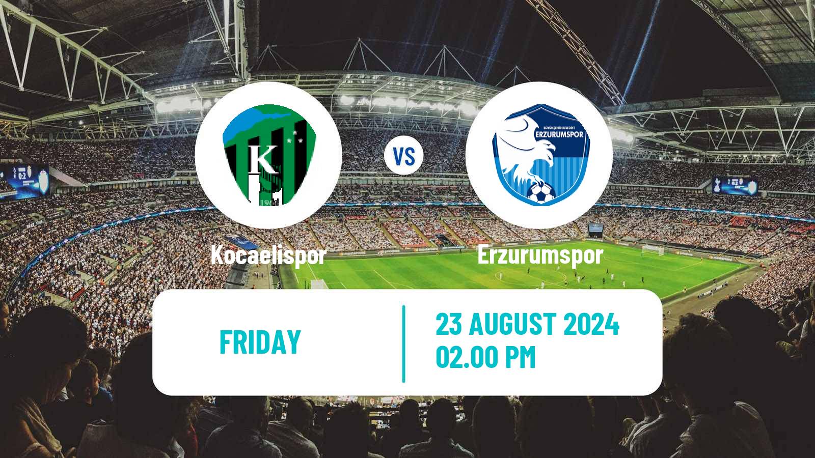 Soccer Turkish First League Kocaelispor - Erzurumspor