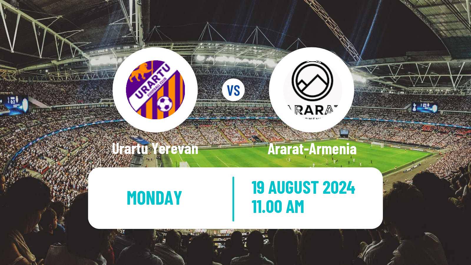 Soccer Armenian Premier League Urartu Yerevan - Ararat-Armenia