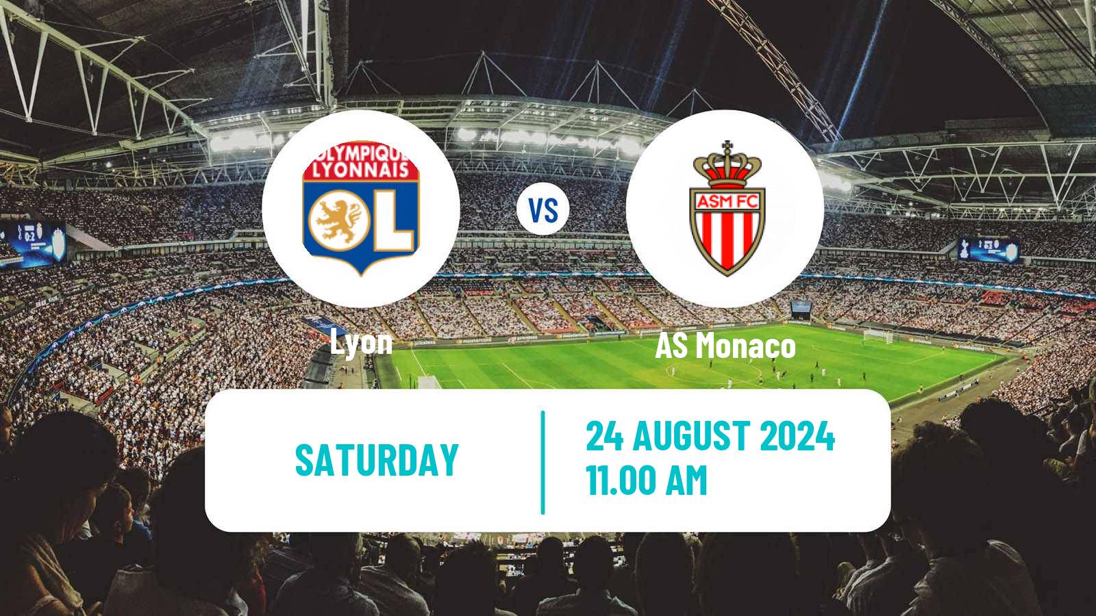 Soccer French Ligue 1 Lyon - Monaco