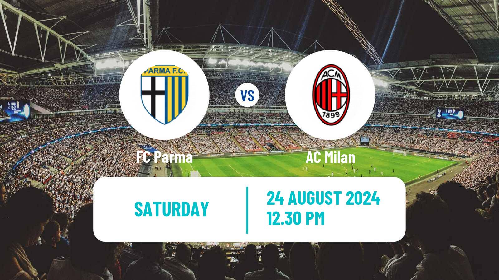 Soccer Italian Serie A Parma - Milan