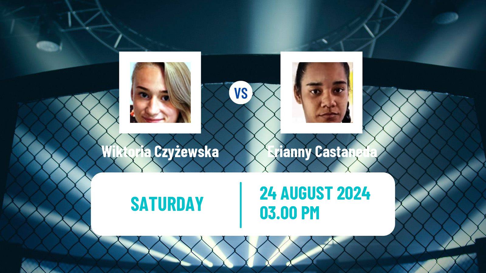 MMA Flyweight Ksw Women Wiktoria Czyżewska - Erianny Castaneda