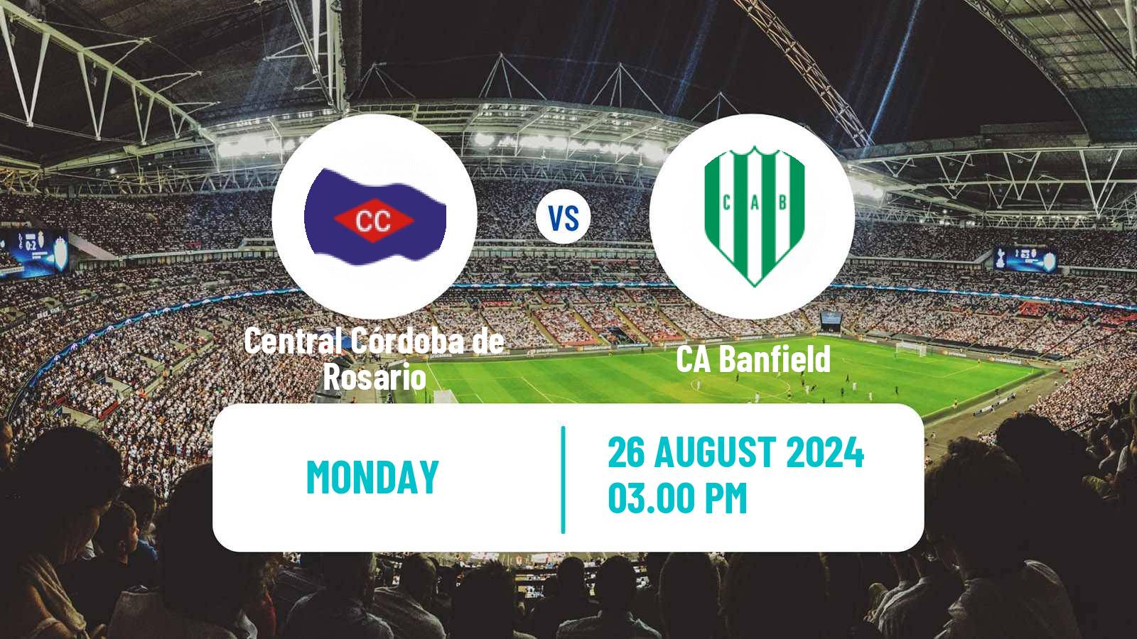 Soccer Argentinian Liga Profesional Central Córdoba de Rosario - Banfield