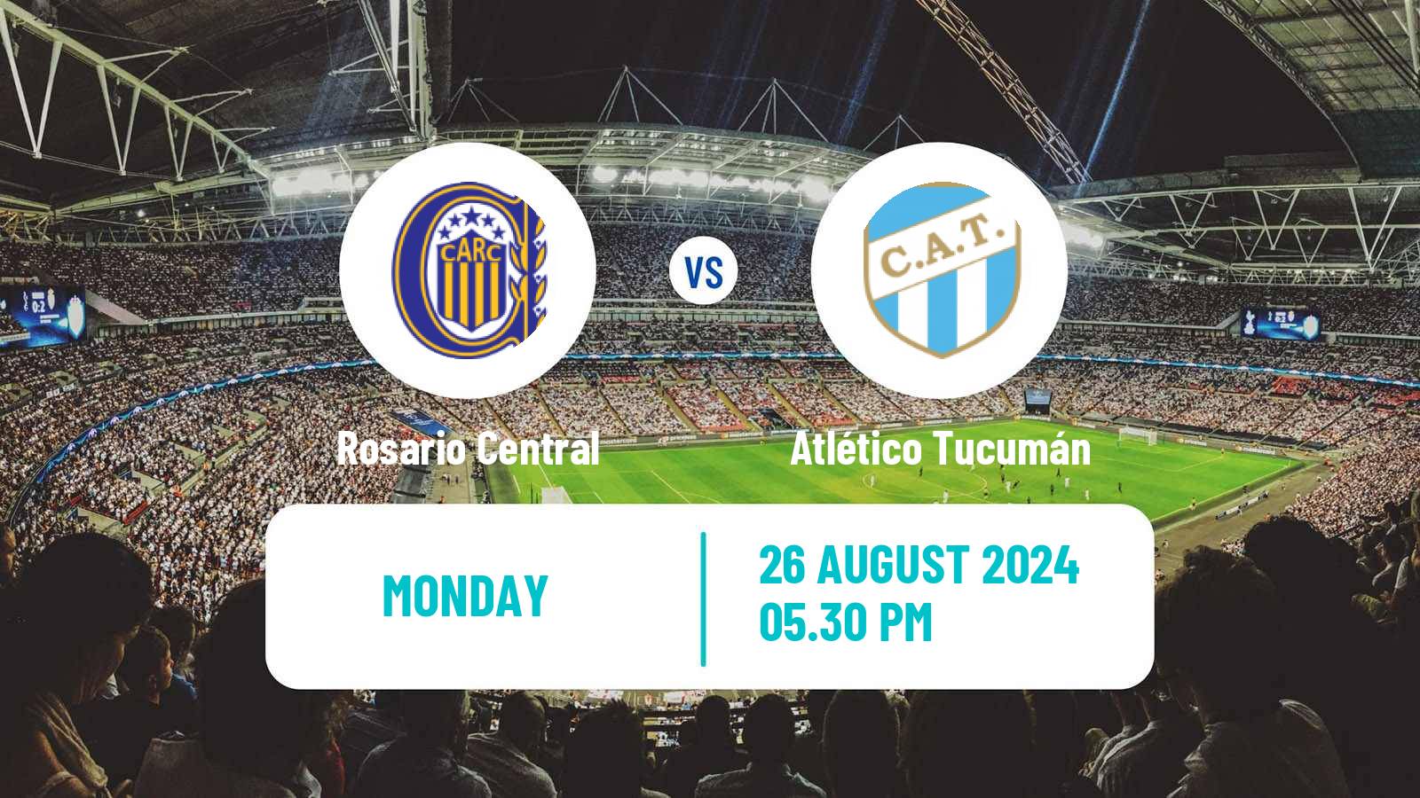 Soccer Argentinian Liga Profesional Rosario Central - Atlético Tucumán