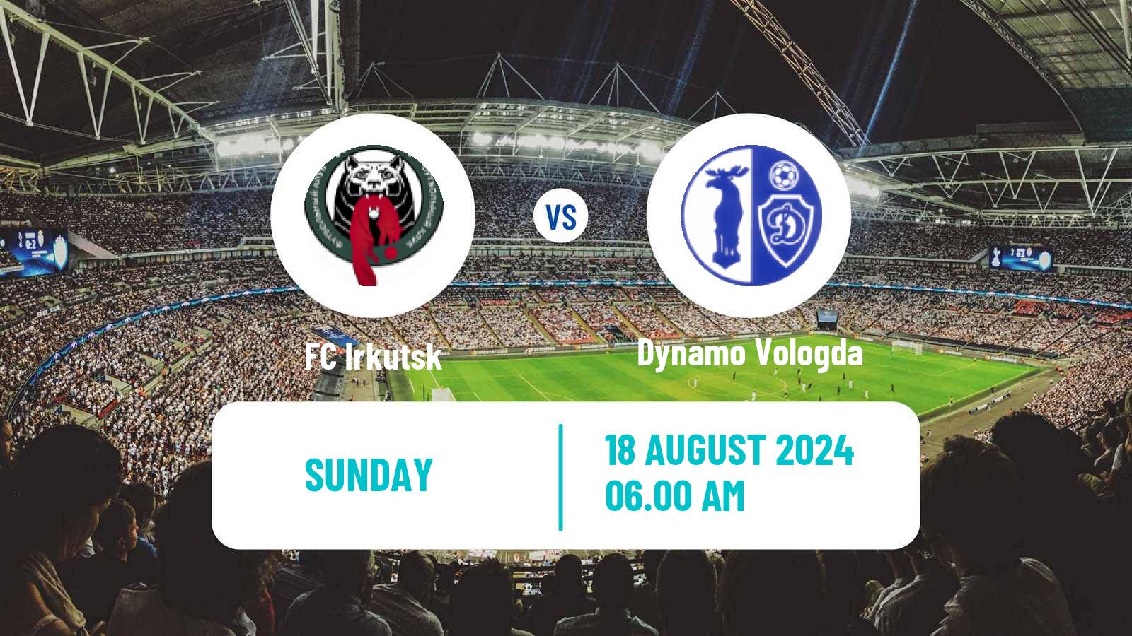 Soccer FNL 2 Division B Group 2 Irkutsk - Dynamo Vologda