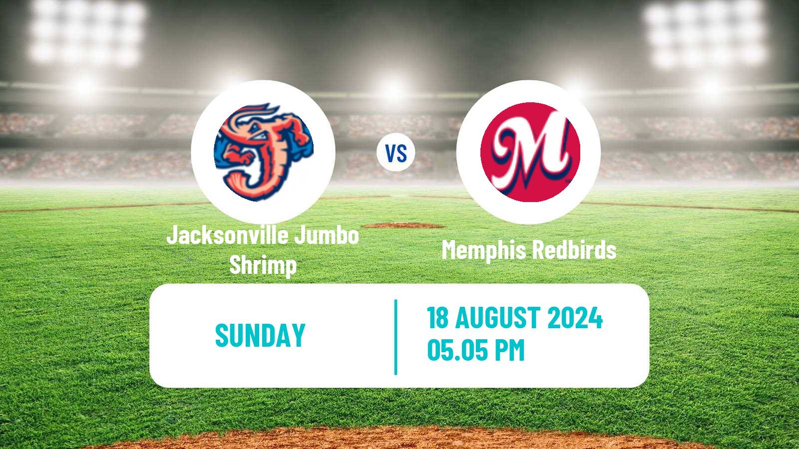 Baseball IL Jacksonville Jumbo Shrimp - Memphis Redbirds