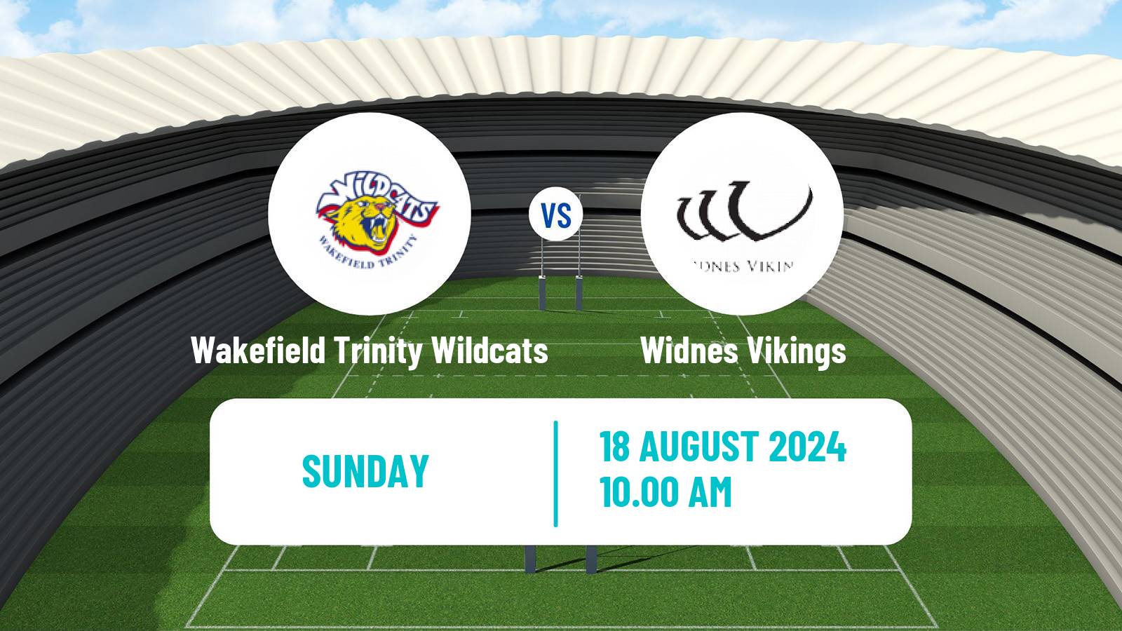 Rugby league English Championship Rugby League Wakefield Trinity Wildcats - Widnes Vikings