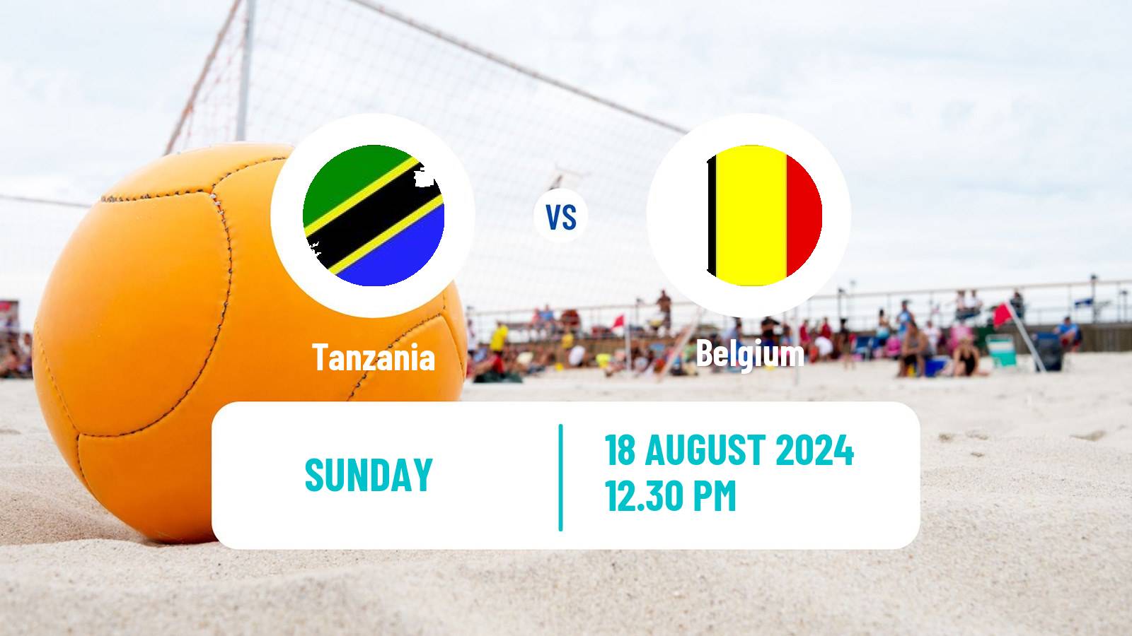 Beach soccer Casablanca Cup Tanzania - Belgium