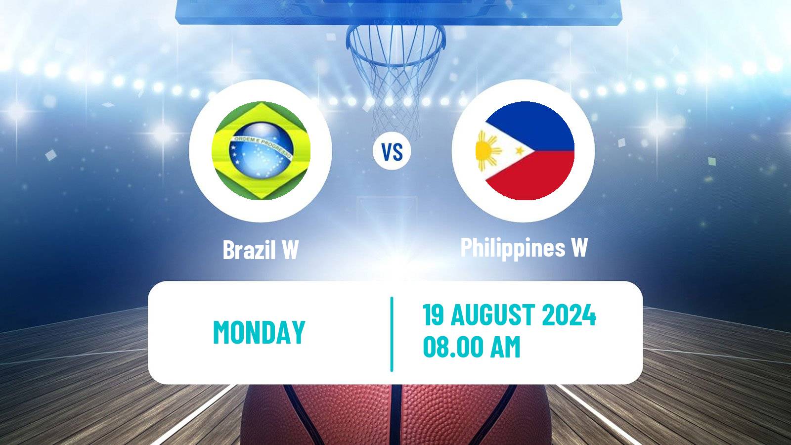 Basketball World Cup Basketball Women Brazil W - Philippines W